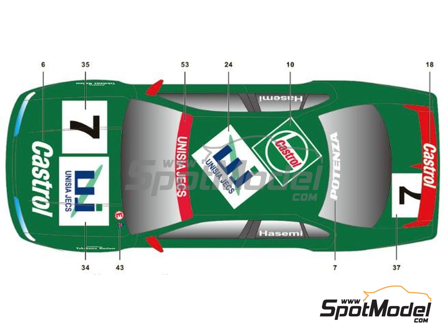 オープニング 大放出セール SK Decals Nissan - scale 1/24 livery / Marking SK24132: ブレスレット・バングル